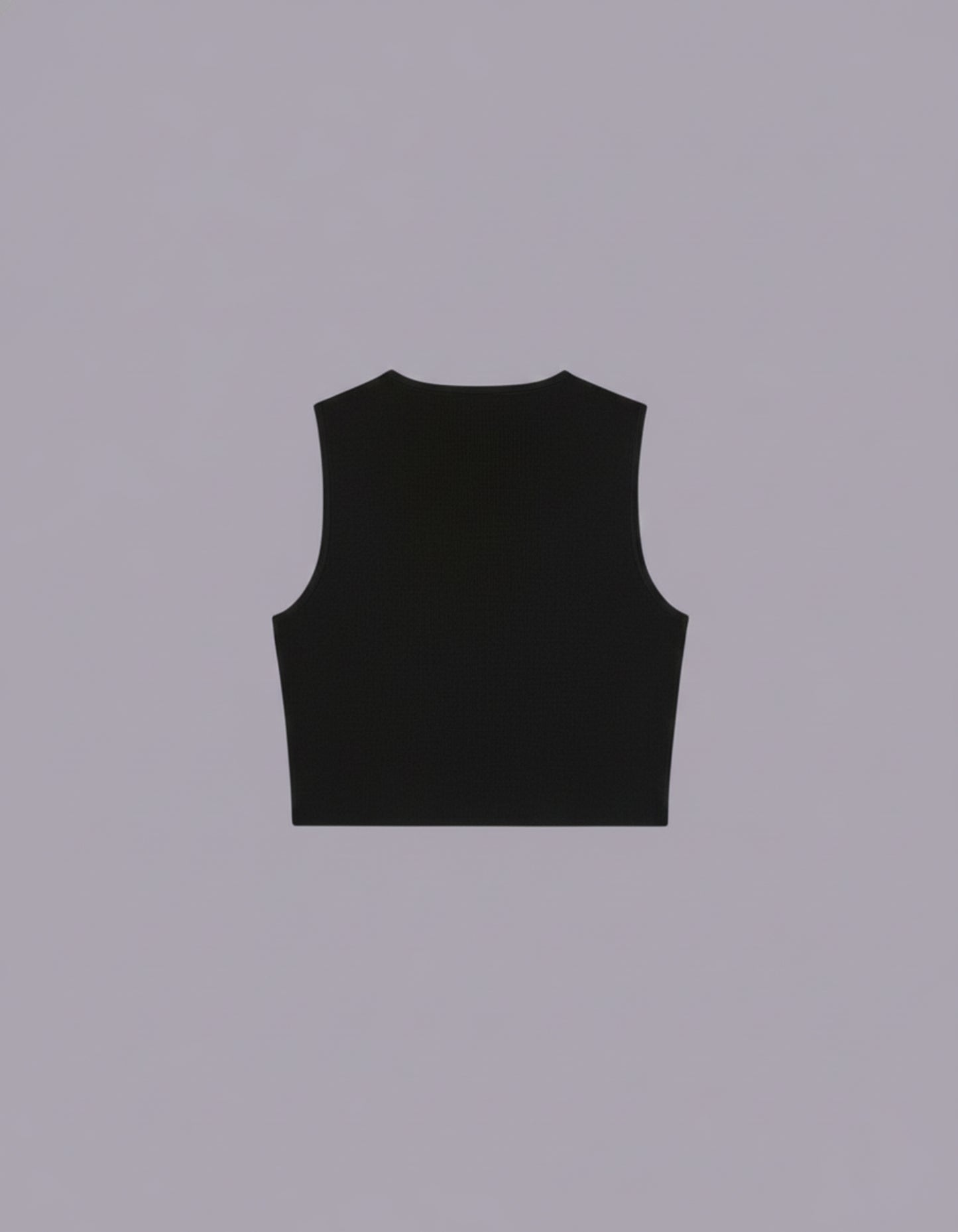 Black Cotton crop top