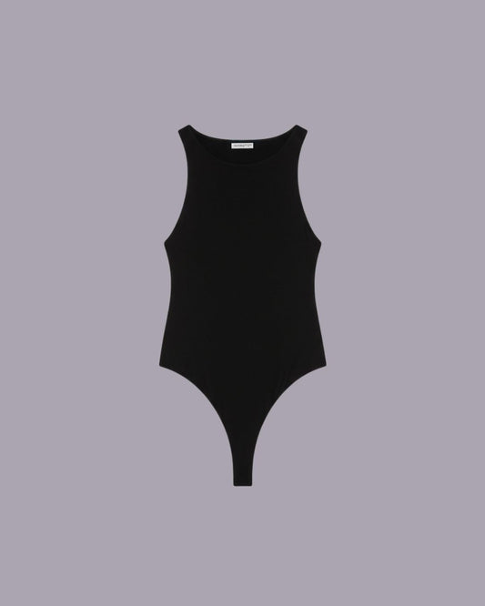 Black Polyamide bodysuit