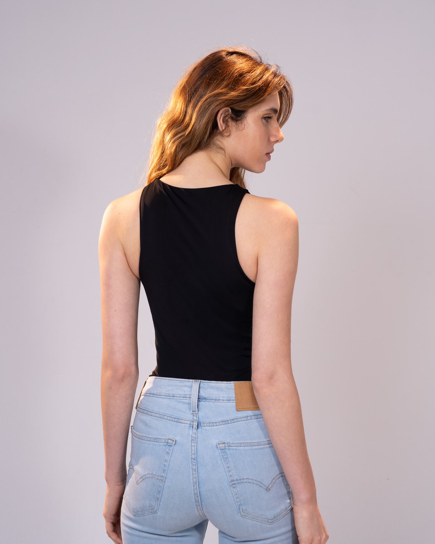 Black Polyamide bodysuit