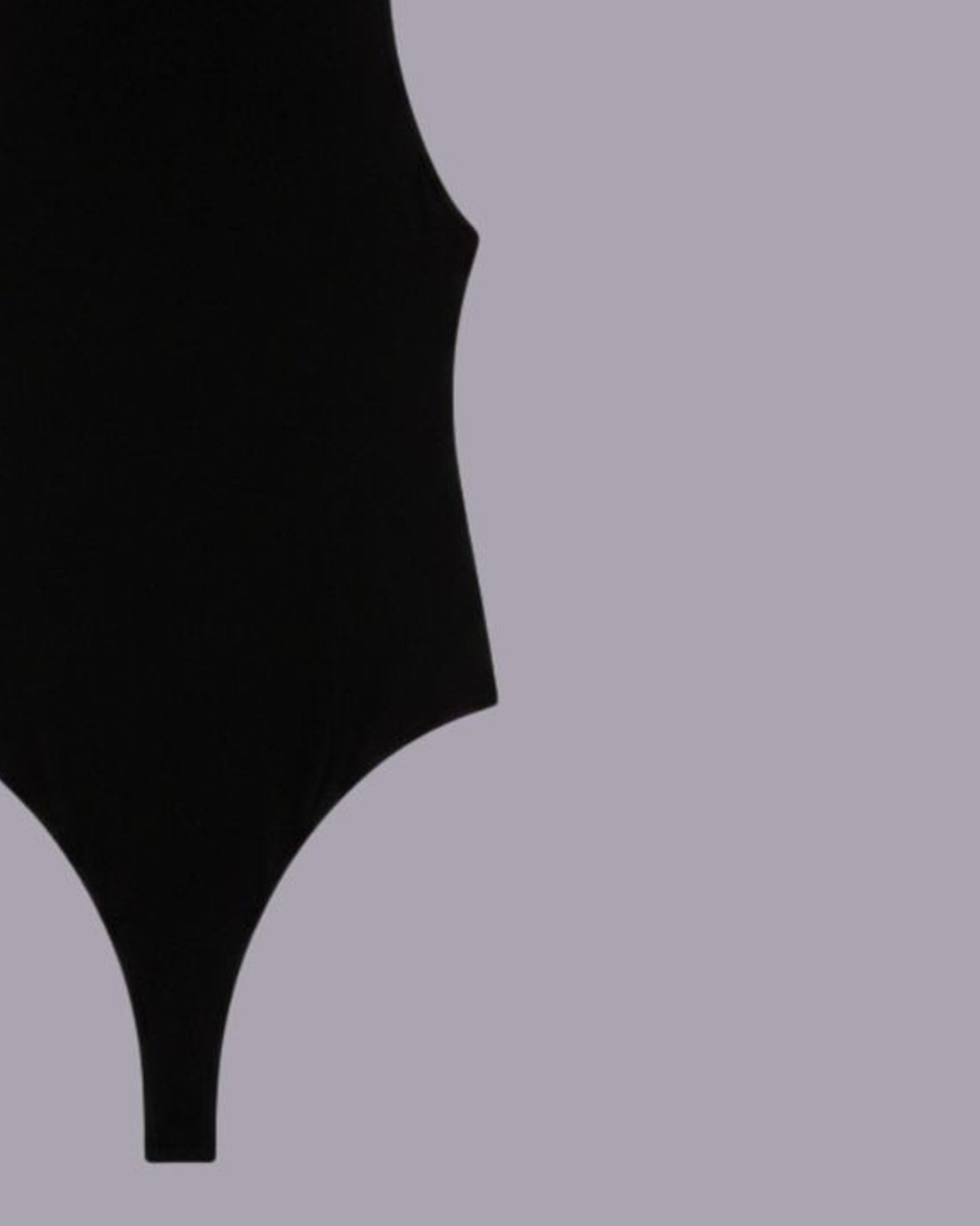 Black Polyamide bodysuit