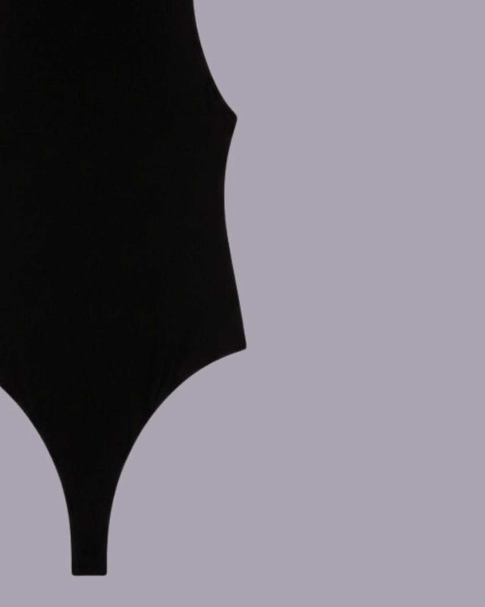 Black Polyamide bodysuit