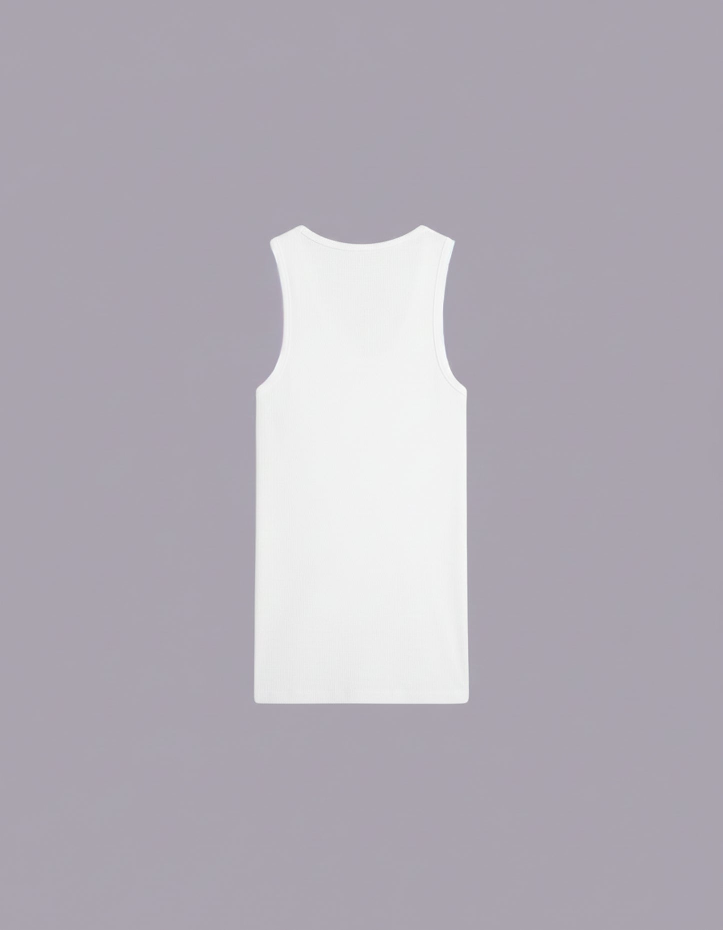 White Cotton vest top