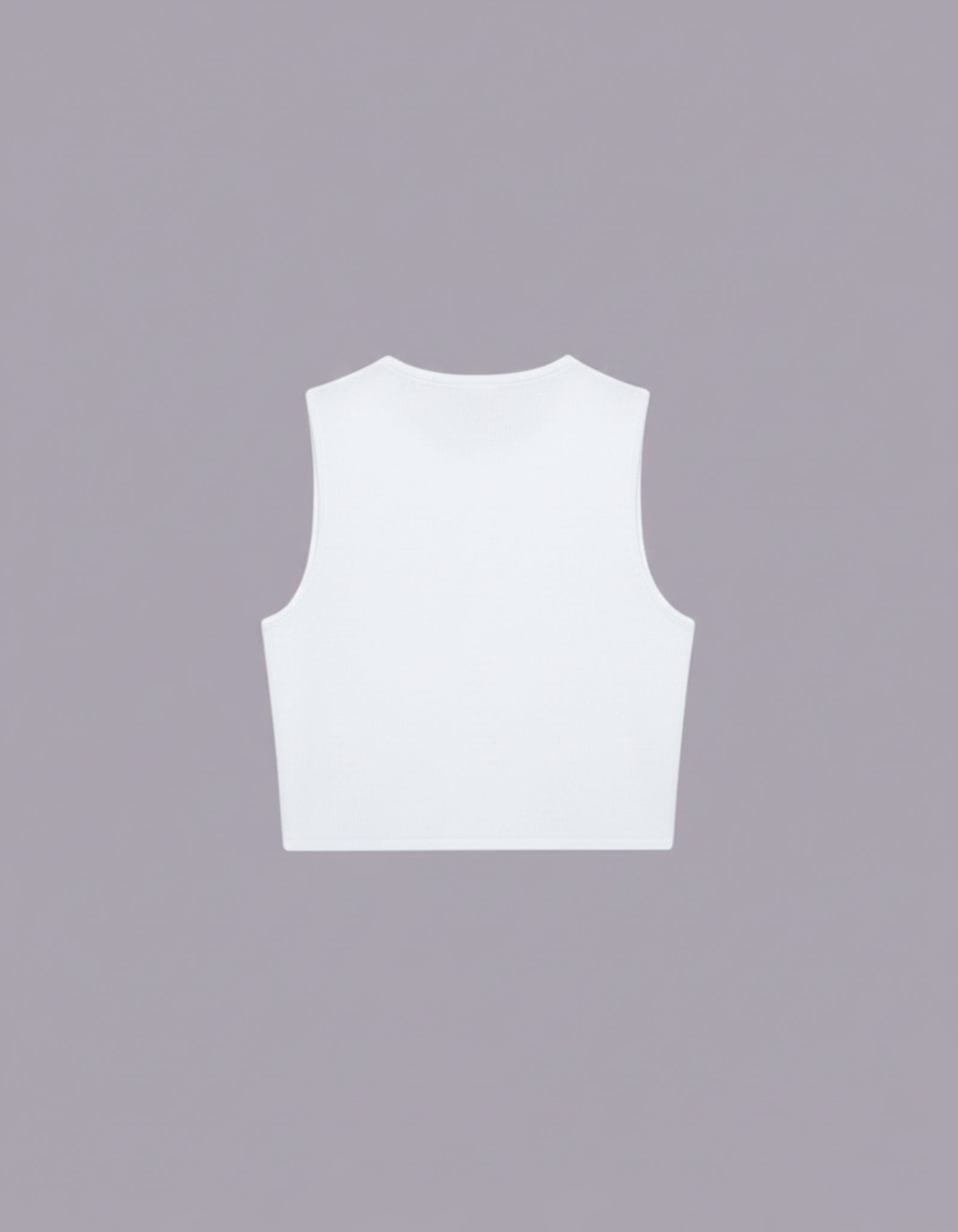 White Cotton crop top